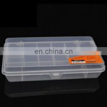 high quality ABS hard plastic fishing lure box with compartment fishing tackle box