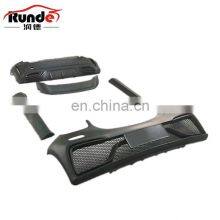 Runde Car Modified Hot Sale For Mercedes-Benz Smart Fortwo Carbon Fiber AMG Large Body Kit Front And Rear Bumper Side Skirt thumbnail-1