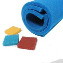 Open cell silicone sponge foam sheet