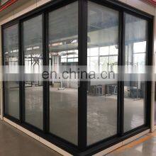 AS2047 CE Standard Stacker Sliding Door Factory Power Coated Fire Rated Double Tempered Insulated Glass Aluminum Sliding Window thumbnail-2