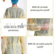 Hot Selling Disposable Uniform SMS PP PE Surgical Gown Scrub Suit Isolation Gown for Hospital With High Quality thumbnail-4