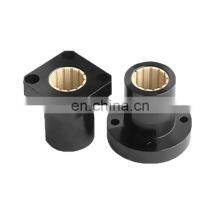 Universal Round Flange Base Plastic Linear Bearing 8mm FJUM-01-08 thumbnail-3