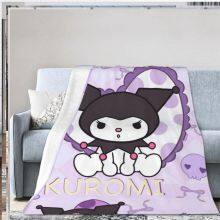 Kuromis Blanket Warm Cozy Plush Throw Blankets Ultra Soft Flannel Lightweight Throws for Couch, Bed, All Seasons Use thumbnail-1