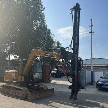 Using an Excavator to Retrofit a Rock Drilling Rig for Drilling and Blasting Holes in Rock Formations thumbnail-3