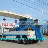 12 Wheels Heavy Duty Tow Truck Under Lift Wrecker Truck 50-60 Ton for Sale thumbnail-5