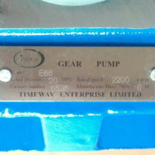 E Series Hydraulic Gear Pump E66 Single Gear Oil Pump for Oil Field High Pressure Gear Rotor Pump thumbnail-5