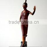 Bronze Statue Of Abstract Figure Women Elaborate Sculpture Interior Decorating thumbnail-4