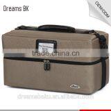 New design wholesale portable convenient makeup travel nylon beauty box vanity bag