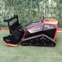Tracked Gasoline Electric Hybrid Powered for Hills 1000mm Cutting Width Remote Control Forest Mulcher MTSK1000 thumbnail-4