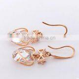 Fashion New Model Fancy Gold Earring,heart Pendant Earrings for Girls thumbnail-3