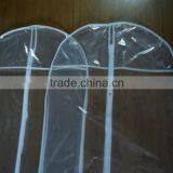 China Clear PVC Garment Zipper Suit Bag Wholesale thumbnail-5
