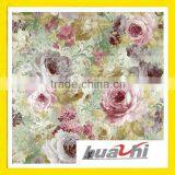 Flower Print Knit for Girl Dress Fabric thumbnail-1