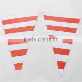 Striped Colorful Paper Flag Banners Party Decoration thumbnail-4