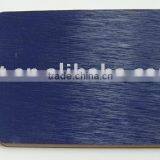 Blue Metallic Brushed Panels