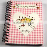 Notebook Diary Stationary Cute Design Hardcover Notebook Cover