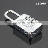 New Travel 3 Digit Code Safe Combination Zinc Alloy Metal Padlock Suitcase Travel Luggage Password Digital Lock thumbnail-1