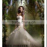 Tulle Flowers Bridal Mermaid Wedding thumbnail-1