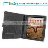 Black color book style for pocketbook A10 ereader ebook leather case