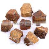 Natural Yellow Tiger Eye Stone Rough Handicraft