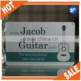 Custom Design Plastic Printed Own Logo Card Transparent