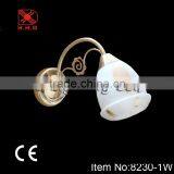 Latest Retro Rustic Glass Shade Golden Body Chandelier&pendant Led Light Source Coozen Factory thumbnail-1