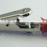 Jumper Wires Alligator Crocodile Roach Test Clip Plastic Handles Crocodile Clips 50mm Red Color I00102