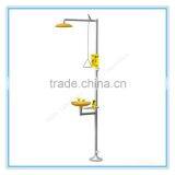 Lab All Stainless Steel Combined Emergency Shower and Eye Wash (HL-CLQ022)