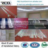 7 Hole Fiber Optic Capillary Quartz Tube