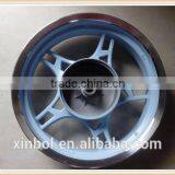 13 Inch Motorcycle Alloy Wheel, Rear Wheel in Light Blue thumbnail-2