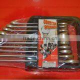 8Pcs Double Offset Ring Wrench Set(CR-V/45# Carbon Steel) thumbnail-1