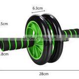Dual Wheel Exercise Foam Handle ab Roller for Wholesale Quality Choice thumbnail-4