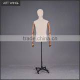 Display Lifelike Half Body Adjustable Male Dummies Mannequin thumbnail-2