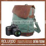 Hot Sell Good Quality Custom Made Waterproof Canvas Camera Backpack Bag thumbnail-2