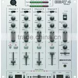 JBSYSTEMS 4-Channel DJ Audio Mixer BEAT4 Mk2