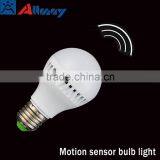Microwave Motion Sensor Led Bulb Light 7w Led E27 New Product Eco-friendly