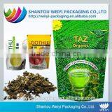 China Custom Plastic Stand up Empty Tea Bags Wholesale thumbnail-1