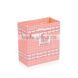 Lovely Pink Happy Holiday Kraft Paper Bag thumbnail-2