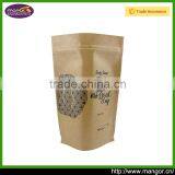 Shenzhen Factory Australia EXW CIF FOB Price Use Food Chemical Material Zipper Kraft Paper Bag Heat Seal For Honey Product thumbnail-4