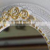 Xkh 107 European Style Decorative White Antique Resin Bedroom Wall Mirror thumbnail-2