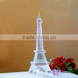 High Quality Crystal & Glass Eiffel Tower Sculpture