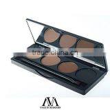 Private Label Cosmetics, 4 Color Eyebrow Powder Palette, Eye Brow Makeup Powder