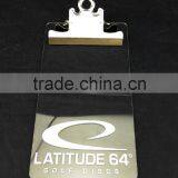 Customized Clear Acrylic Clipboard 4x6 5x7 6x9 thumbnail-3