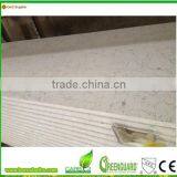 Quartz in Carrara White Color Bathroom Vanity Counter Top thumbnail-1