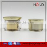 20g 40g 60g gold plastic acrylic cosmetic jar , cosmetic product,acrylic cream jar