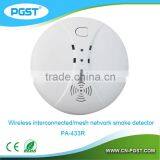 4 Wired Fire Smoke Detector Alarm ,433/868Mhz, CE&ROHS&EN14604