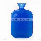 Hot Seller PVC Hot-water Bottle Wave Design Blue Leakproof Winter