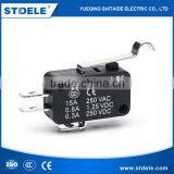 15A/250VAC Factory Supply 3 Pins KW Micro Switch V-154-1C25