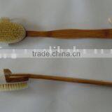 FSC bamboo long handle Bath brush