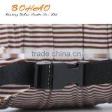 Stripe Foam Particles Pillow for Travel thumbnail-5