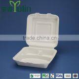 HL-10-3 10"x10" Three Parts Disposable Airline Food Box thumbnail-1